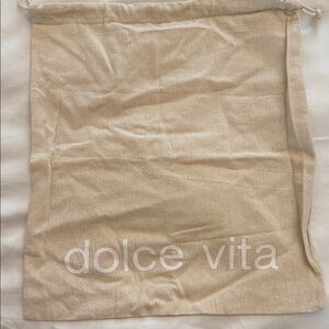 Dolce Vita Beige Storage Bag